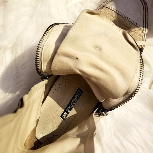 Ann Demeulemeester Calfskin Double Zip High Top - Picture 3 of 5